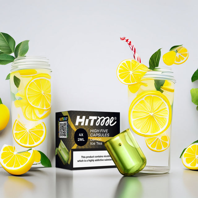Hitme High Five Capsules – Lemon Ice Tea 2%
