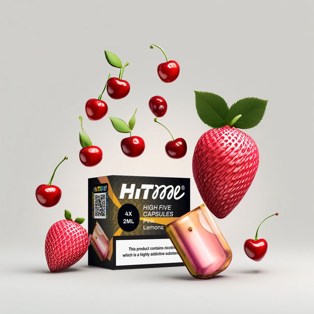 Hitme High Five Capsules – Pink Lemonade 2%