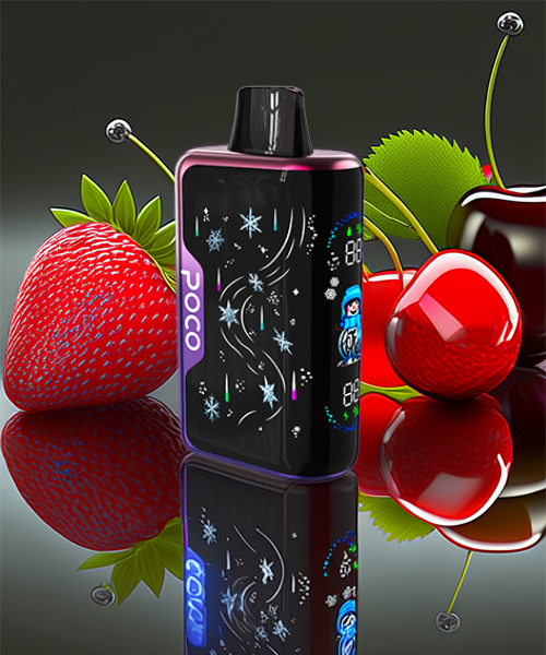 Poco Snowman 70000 – Strawberry Raspberry Cherry 5%