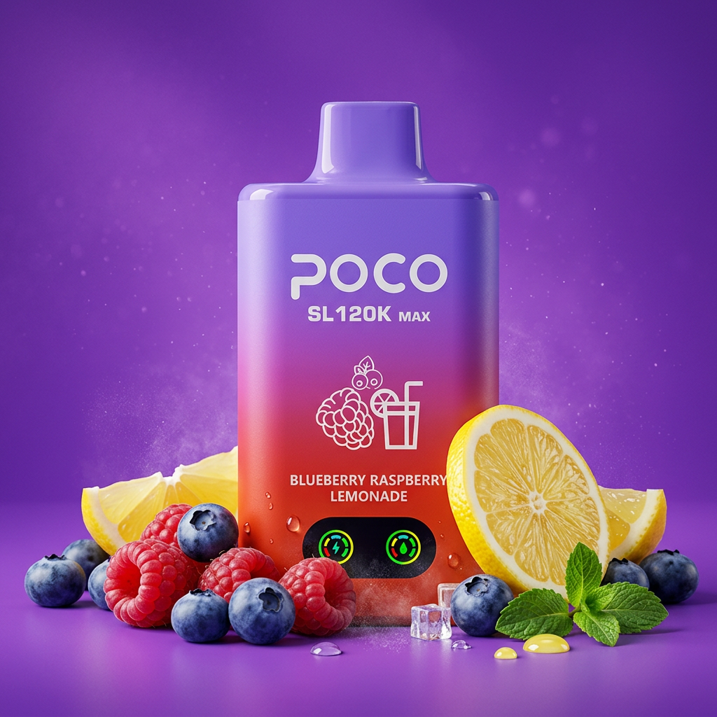 Poco SL 120K MAX – Blueberry Raspberry Lemonade 5%