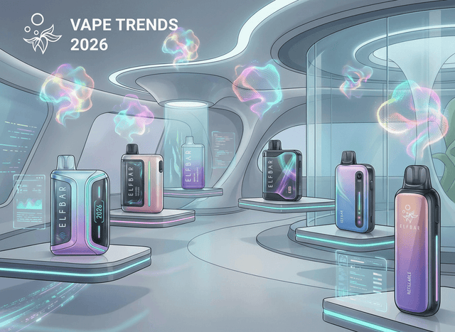 A legújabb vape trendek és Elf Bar innovációk 2026-ban – Újdonságok az Elf Bar Vape Webshop kínálatában