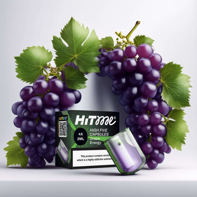 Hitme High Five Capsules – Grape Energy 2%