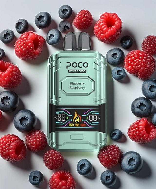 Poco PW 38000 – Blueberry Raspberry 5%