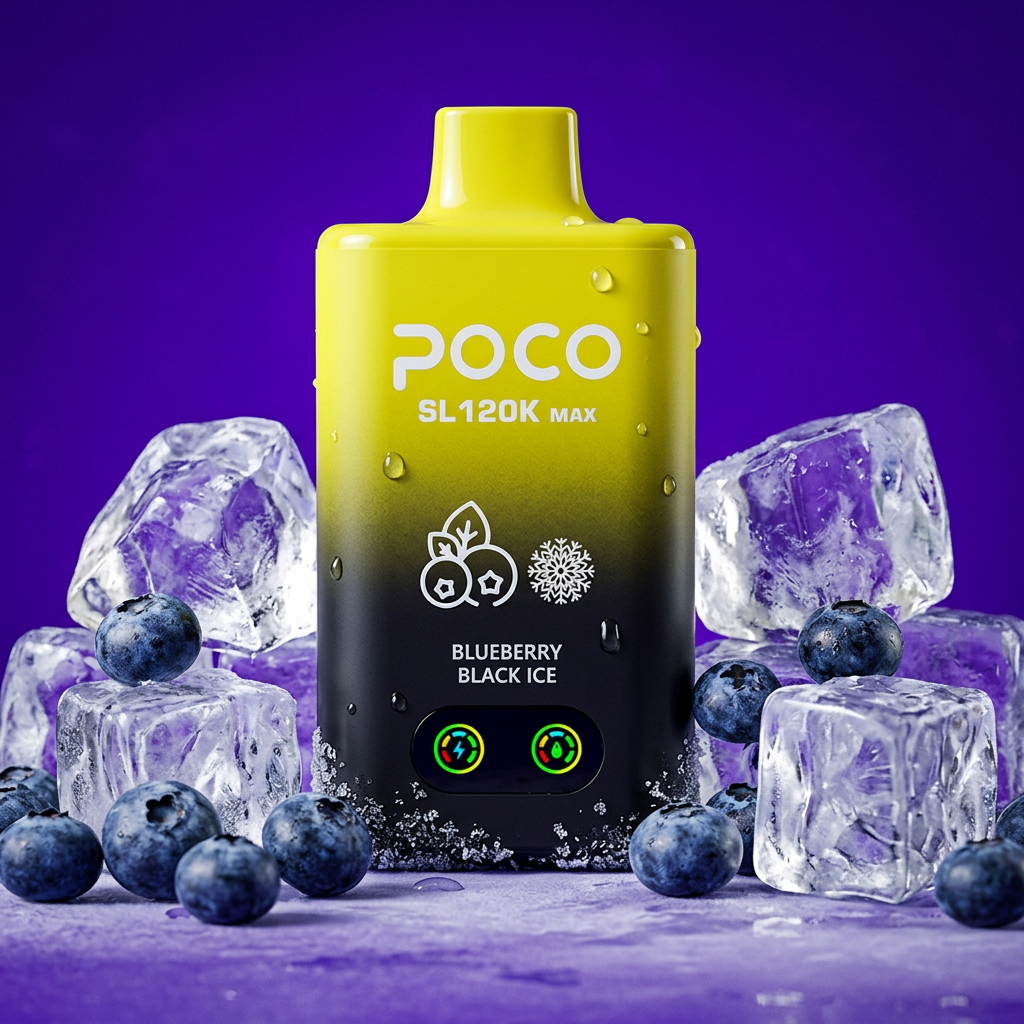 Poco SL 120K MAX – Blueberry Black Ice 5%
